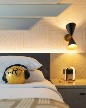 Minibar, in-room safe, blackout drapes, soundproofing