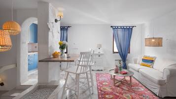 Signature appartement | Woonruimte | Flatscreentelevisie