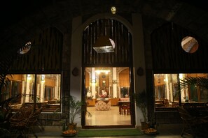 Majoituspaikan julkisivu