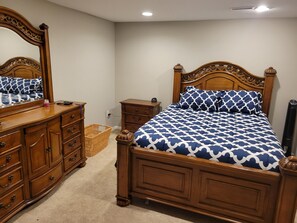 1 bedroom, iron/ironing board, free WiFi, bed sheets