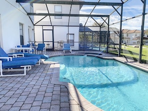 Piscine chauffée