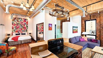 1 sovrum, strykjärn/strykbräda, gratis wi-fi och sängkläder