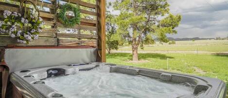 Bain à remous extérieur