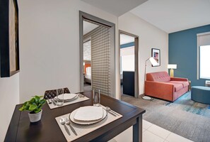 Suite, 1 Bedroom, Corner | Living area - Home2 Suites by Hilton Houston Medical Center, TX (Houston)