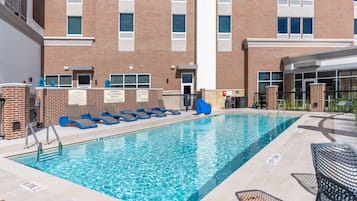 Seasonal outdoor pool