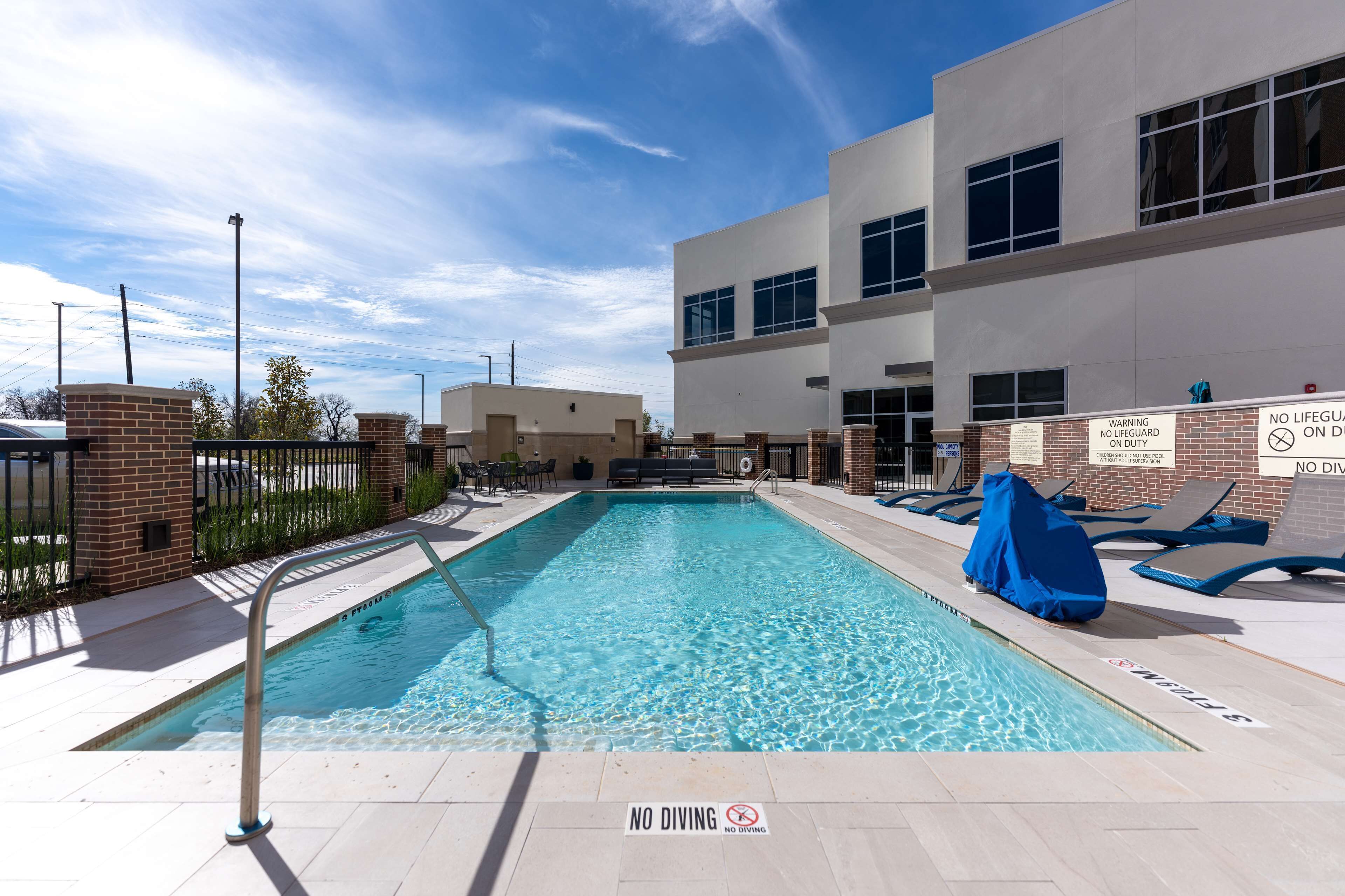 Seasonal outdoor pool