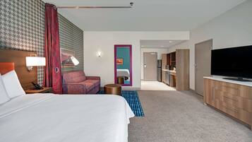 In-room safe, iron/ironing board, bed sheets