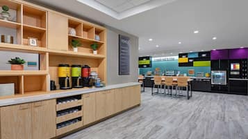 Free daily breakfast