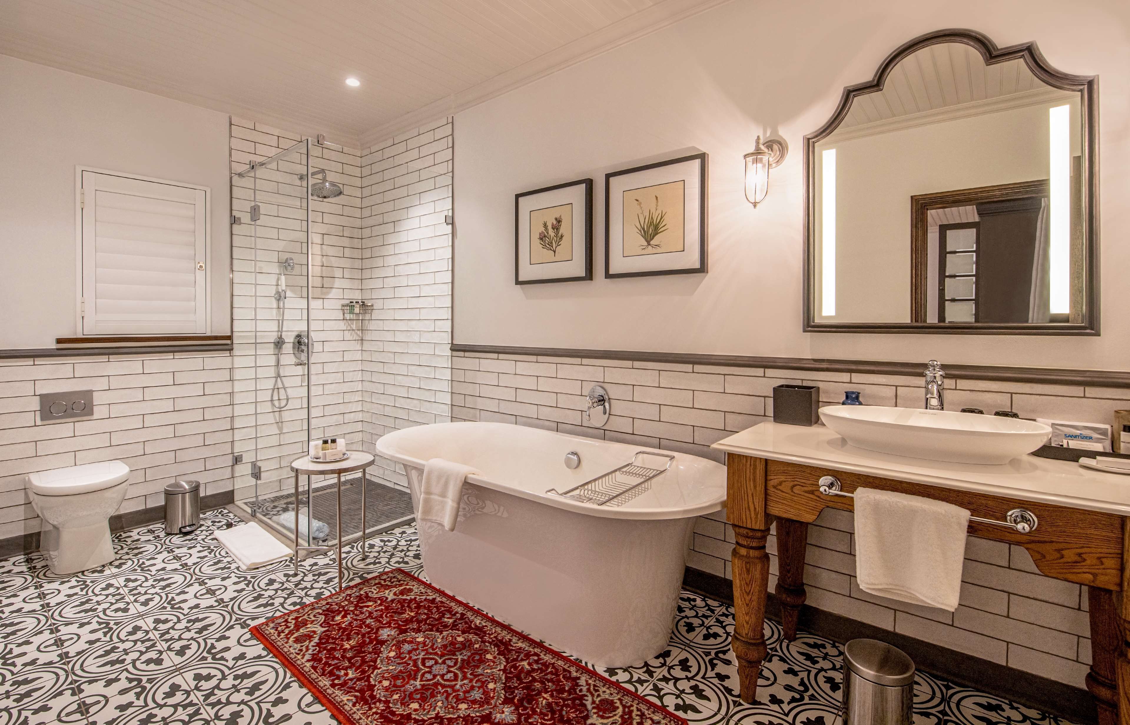 wagenhuis suite king bed non-smoking | bathroom | hair dryer, dressing gowns, slippers, towels