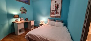 2 bedrooms, desk, iron/ironing board, free WiFi