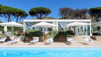 Seasonal outdoor pool