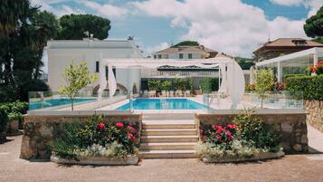 Seasonal outdoor pool