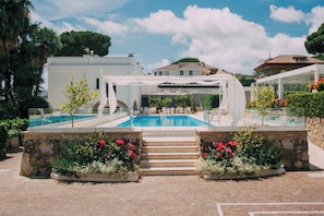 Seasonal outdoor pool