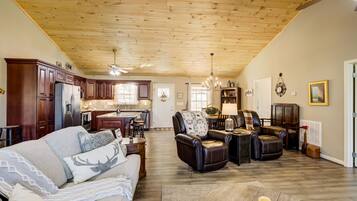 TV connectée, cheminée