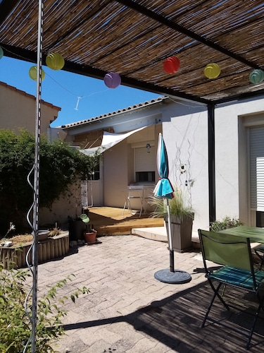 Petite villa au coeur des vignes des côtes du Rhône