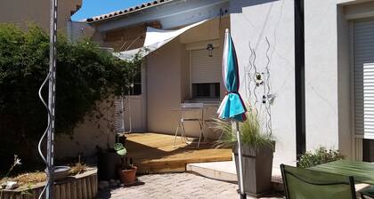 Petite villa au coeur des vignes des côtes du Rhône