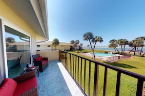 Condo (Sea Village Gulf Views 2nd Floor Cond) | Balcony