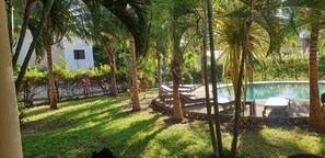 Alberca al aire libre 