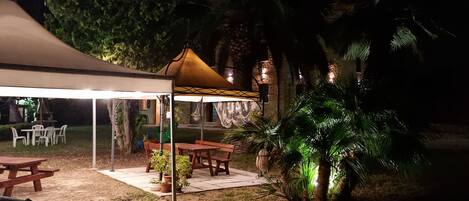 Udendørs spisemuligheder