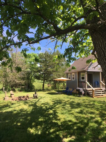 Micro house cabin located near Silver Mines Recreation Area.