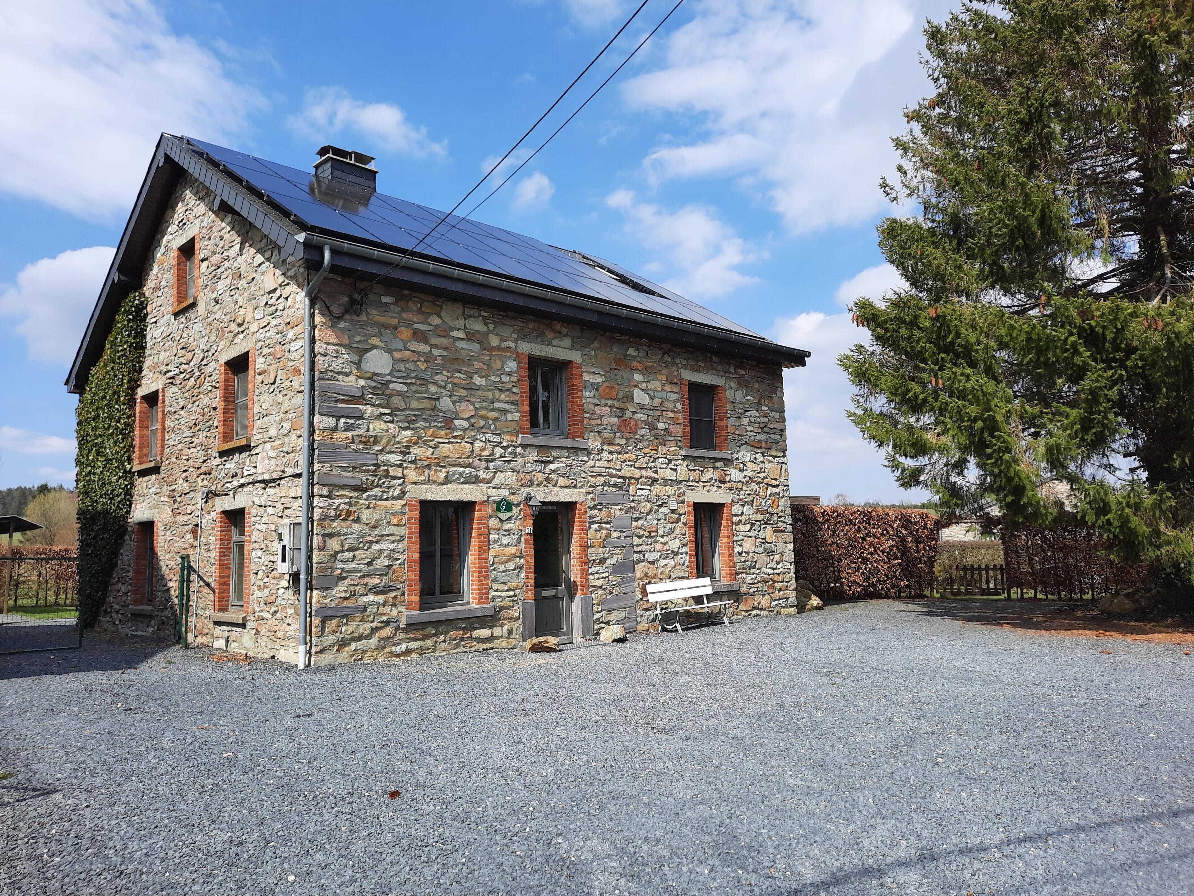 Cottage Deluxe, salle de bains attenante, vue cour intérieure | Extérieur