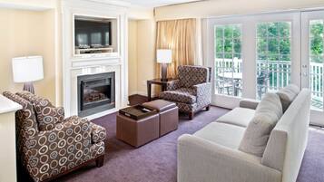 Smart TV, video games, DVD player, foosball