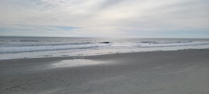 Beach nearby, sun-loungers