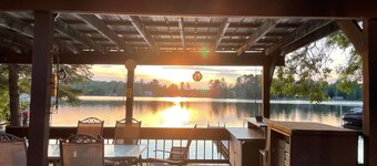 Endless Summer and Cool Winter on Big Shag Lake in Gwinn, Michigan with Sauna