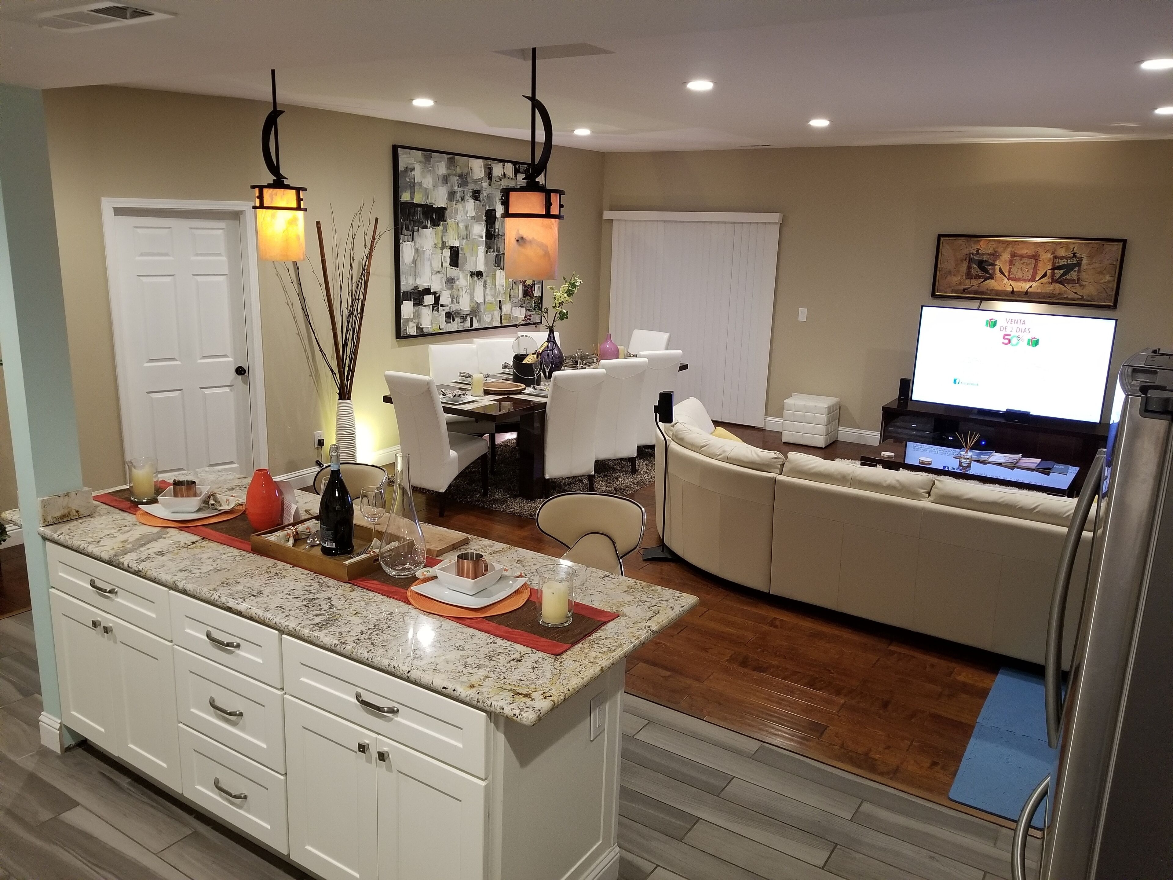 NEW 1,200sf Cons. Modern, Open Floor Plan, Comfort