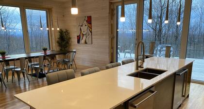 Large Eco Passive Chalet + Hot Tub / 6 bedrooms (14 pers.)