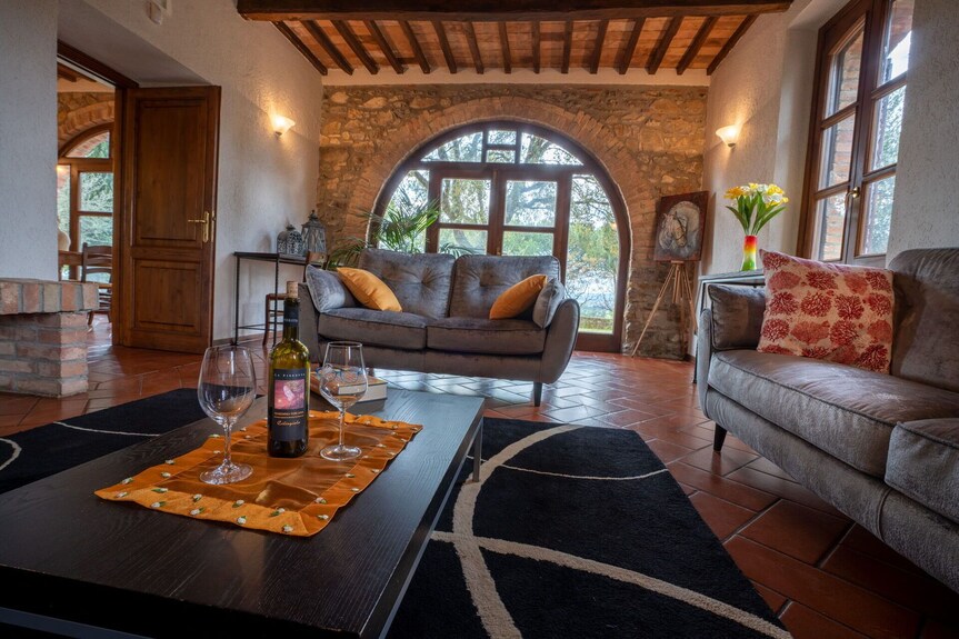 Vrijstaand Vakantiehuis Met Airco, Wifi, Privé Zwembad, Tv, Terras, Panorama, Huisdieren Toegestaan - Scarlino