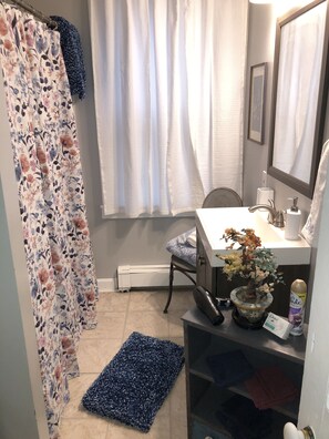 وحدات دش مع أحواض استحمام، مجففات شعر، مناشف، صابون