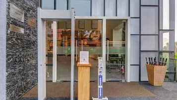 Entrada de la propiedad