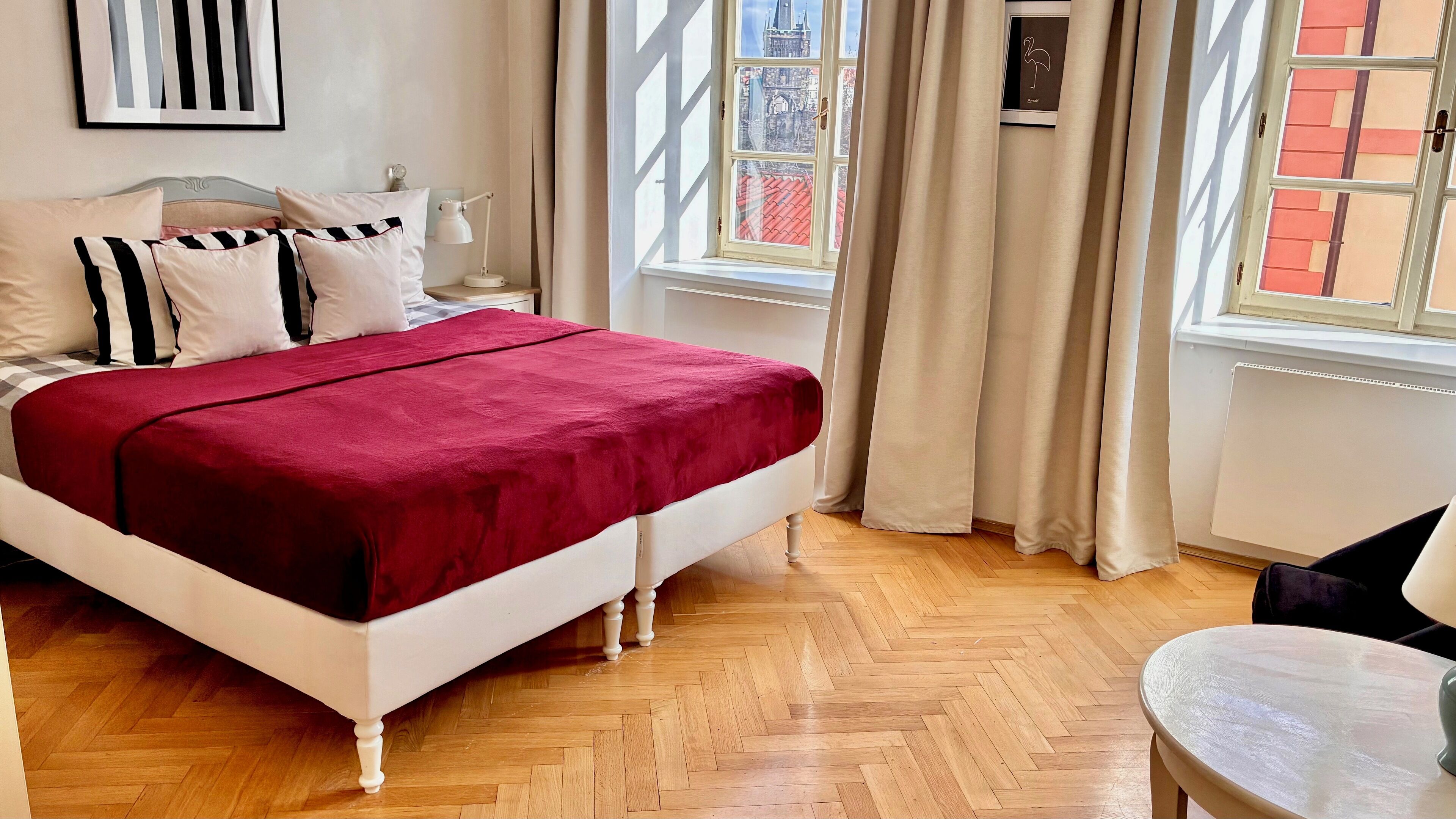 2 Schlafzimmer, Bügeleisen/Bügelbrett, kostenloses WLAN, Bettwäsche