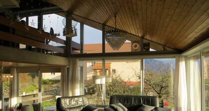 Family House in Montreux With Lake View