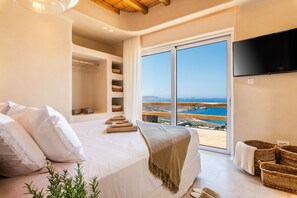 Villa, Multiple Beds | 5 bedrooms, iron/ironing board, free WiFi, bed sheets - Breathtaking 5 Bedroom Villa With Private Pool (Mykonos)