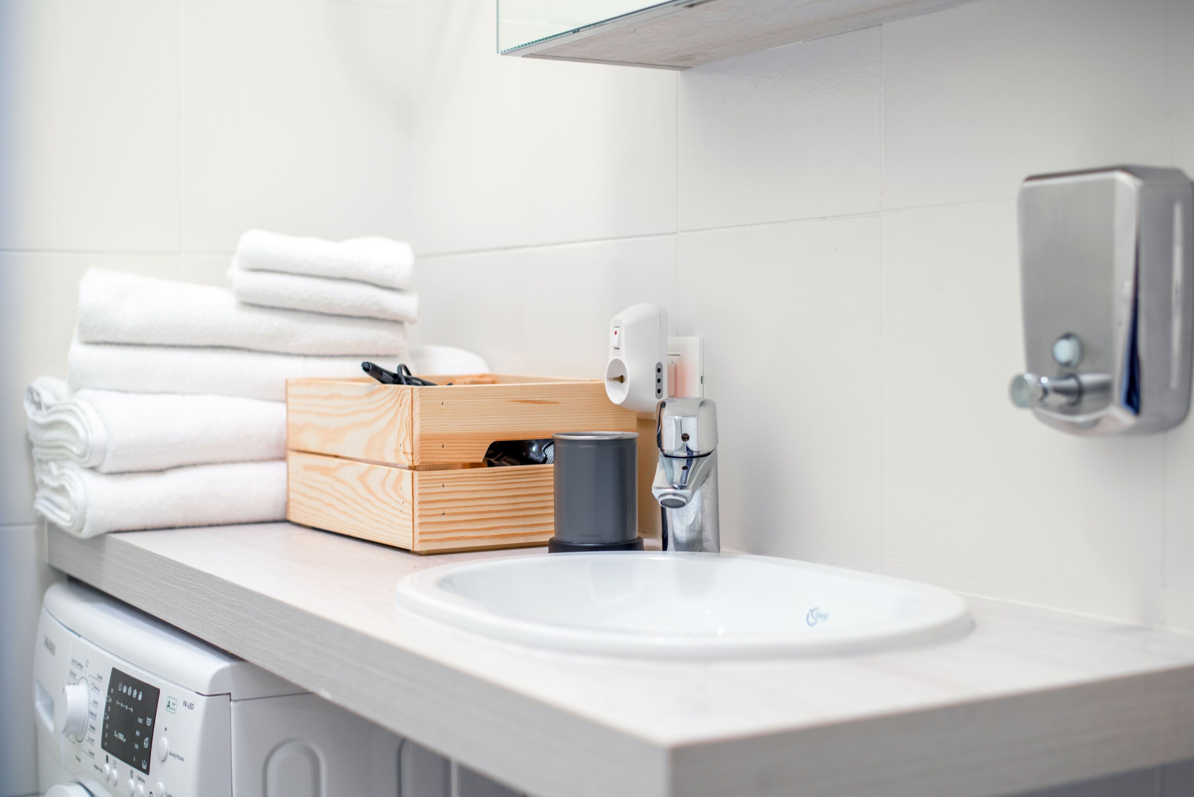 Dusche, Haartrockner, Bidet