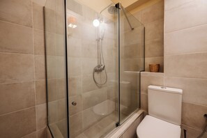 Apartment, 1 Queen Bed | Bathroom | Bathtub, towels - Palaiopolis Maison by Konnect, Mon Repos (Corfu)