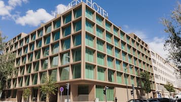 Voorkant van accommodatie