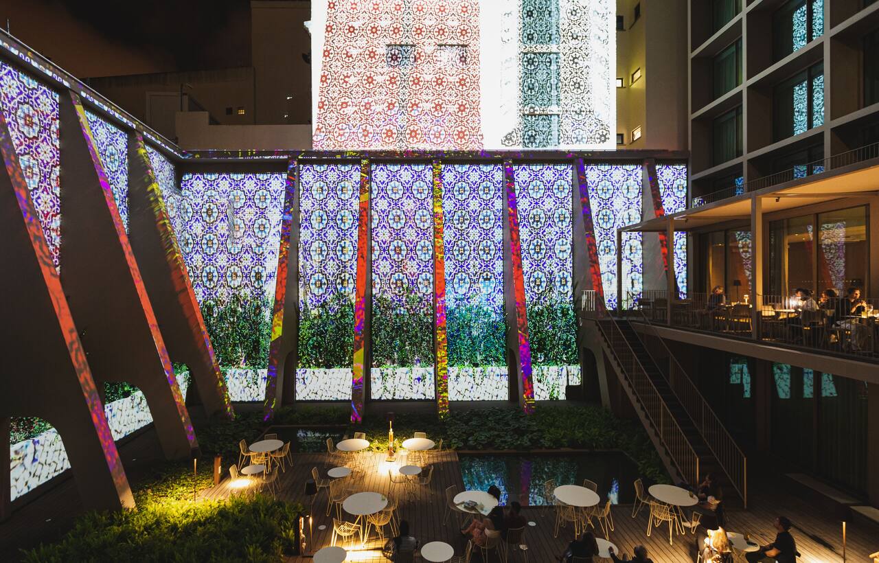 Lumen Hotel & The Lisbon Light Show