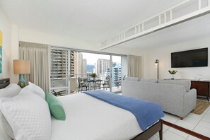 1 bedroom, iron/ironing board, free WiFi, bed sheets