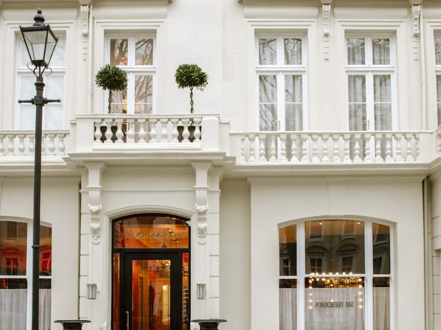 Fassade der Unterkunft