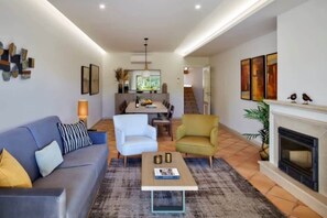 TV, DVD player, offices
