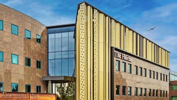 Voorkant van accommodatie