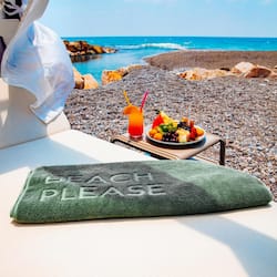 Plage privée, bar de plage