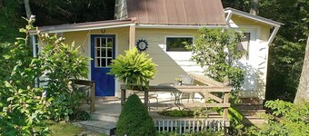 The Zen Den Guest Suite on Loma Linda Farm 
Location and Comfort, Highlands, NC