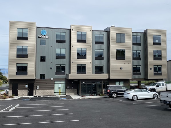 Voorkant van accommodatie