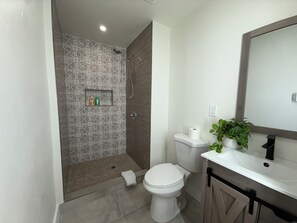 Hair dryer, towels, soap, shampoo - Penthouse Suite in Downtown New Orleans - 2 min FQ (New Orleans)