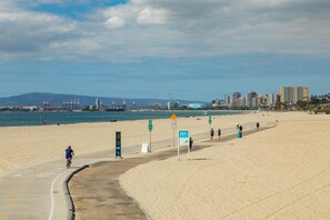Beach nearby, beach towels