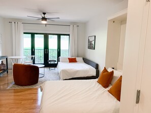 1 bedroom, iron/ironing board, free WiFi, bed sheets